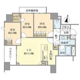 間取図(平面図)