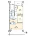 プラウド駒場 間取図