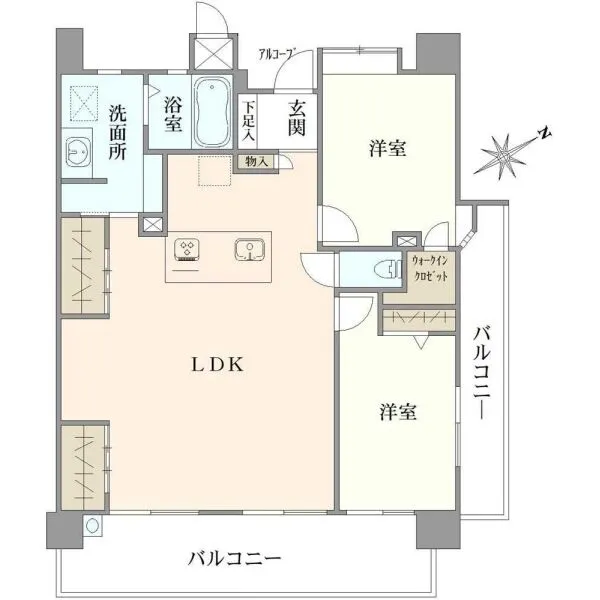 グランベルク両国 間取図