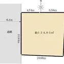 横浜市青葉区新石川４丁目 区画図
