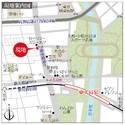 コスモスパジオ東大島 現地案内図