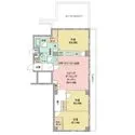 ライオンズマンション上野毛第２ 間取図