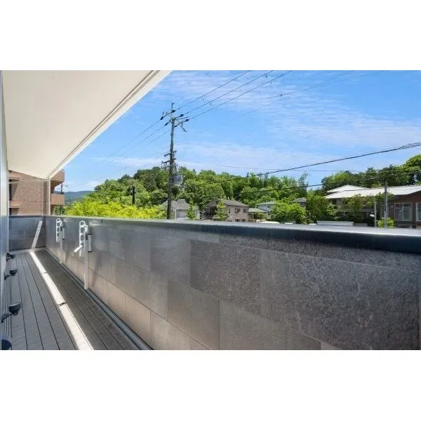 京都市左京区岩倉南池田町 バルコニー