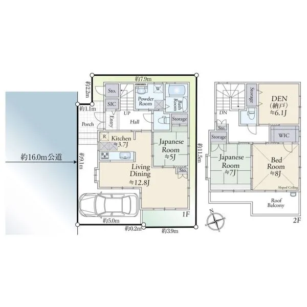 松戸市新松戸南１丁目 間取図