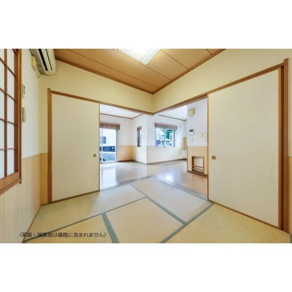 松戸市新松戸南１丁目 襖で間仕切り可能な和室約5畳