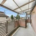 松戸市新松戸南１丁目 南向き二部屋に面したバルコニー