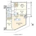 プラウドタワー渋谷 間取図