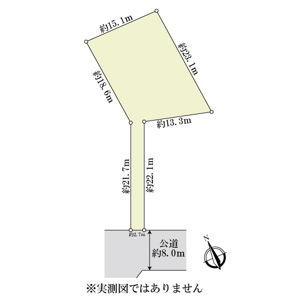 名古屋市千種区富士見台５丁目 間取図