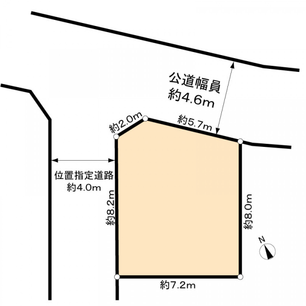 調布市西つつじケ丘１丁目 間取図