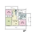 ライオンズマンション調布ヶ丘 間取図