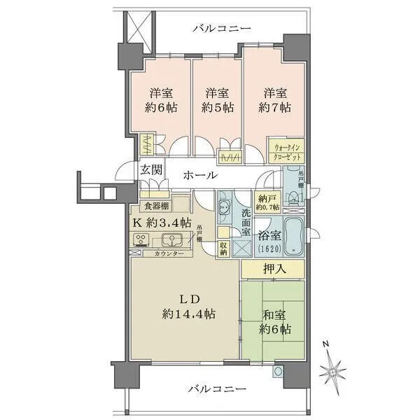 志木ガーデンヒルズ 間取図