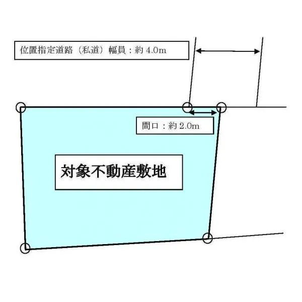 練馬区石神井町８丁目 区画図