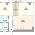 調布パレス 間取図