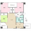 藤和シティコープ鶴舞 間取図
