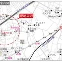 伊勢原市高森４丁目 現地案内図