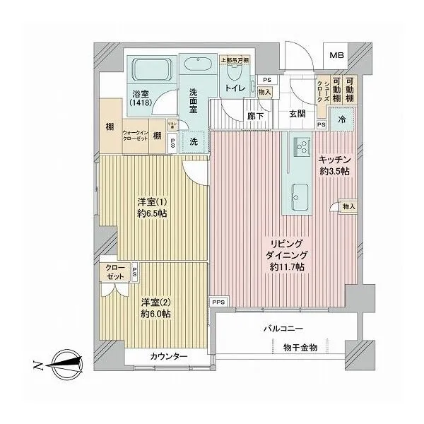 南青山マスターズハウス 間取図