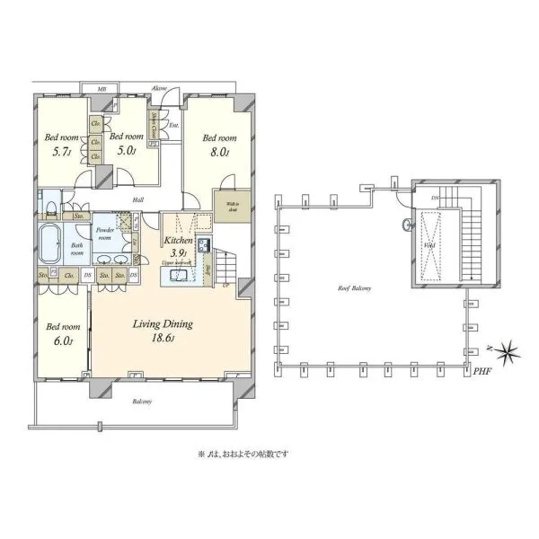 プラウド都立大学 間取図