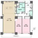 ＲＩＣウエストコート３番街１番館 間取図