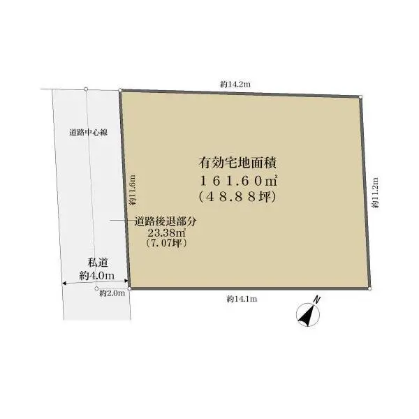 港区赤坂８丁目 間取図