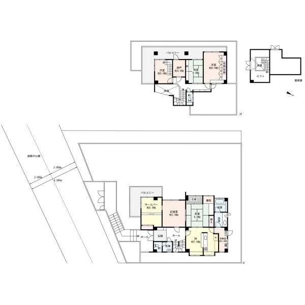 奈良市学園南１丁目 間取図