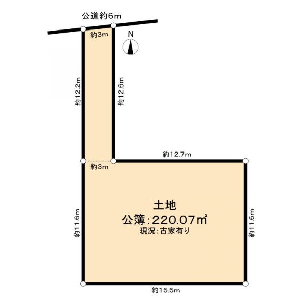 名古屋市天白区池見１丁目 間取図