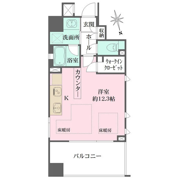 ベルジェンド川崎ＭＩＹＡＢＩテラス 間取図