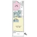 ライフレビュー横濱関内スクエア２ 間取図