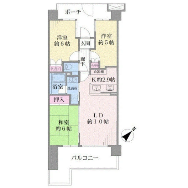ヨコハマオールパークス　第三街区 間取図