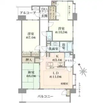 間取図