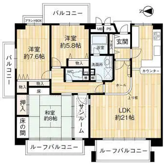 間取図