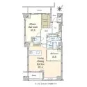 Brillia代官山プレステージ 間取図