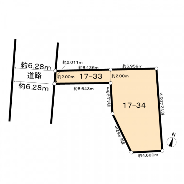 板橋区氷川町 間取図