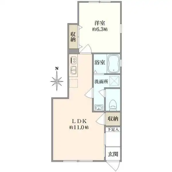 ノエルコート 間取図