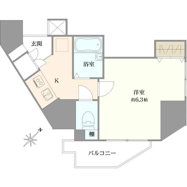 ロアール池尻大橋 間取図