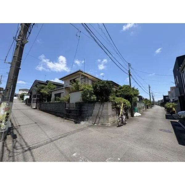 海老名市杉久保南４丁目 前面道路含む現地写真
