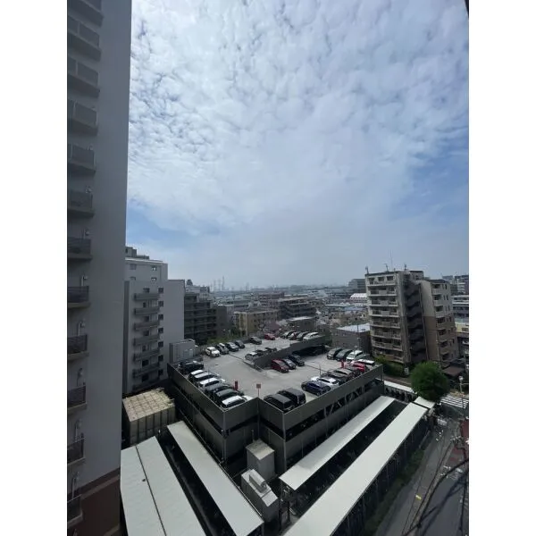 コスモ西葛西ロイヤルフォルム 南西側バルコニーからの眺望