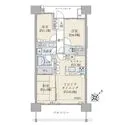 ブリリア蕨 間取図