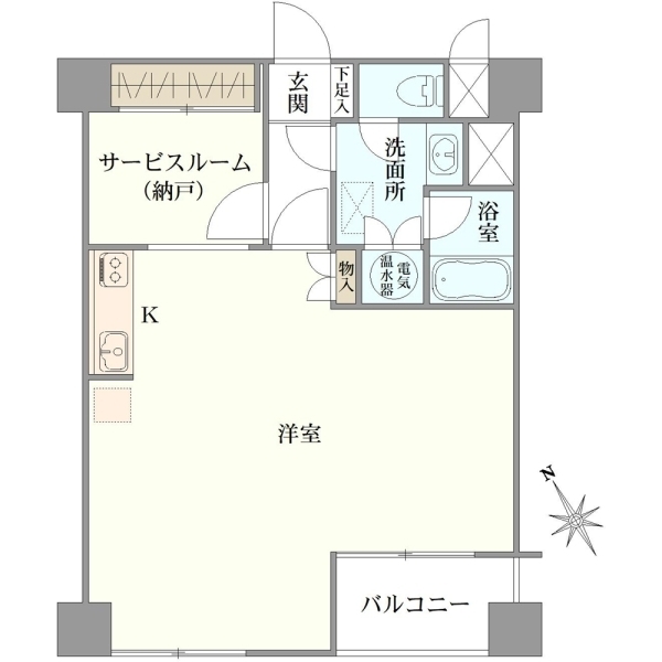 ライオンズマンション西新宿 間取図