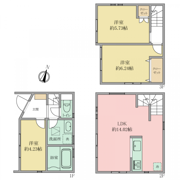 品川区東品川1丁目 間取図