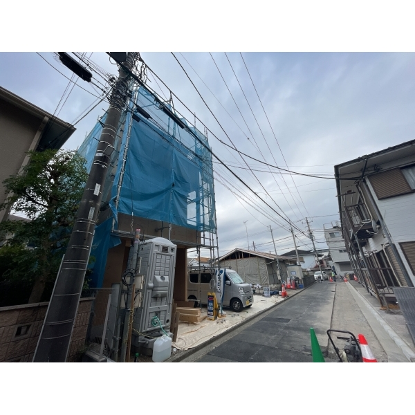 川崎市中原区西加瀬 ■北側前面道路の写真です※2026年1月19日撮影