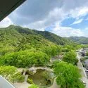 ウェリスリビオ岐阜公園 南ベランダから岐阜城への眺望