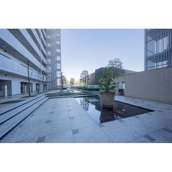 東京アクアガーデン 住民の憩いの場アクアコート