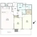 ライオンズタワー月島 間取図
