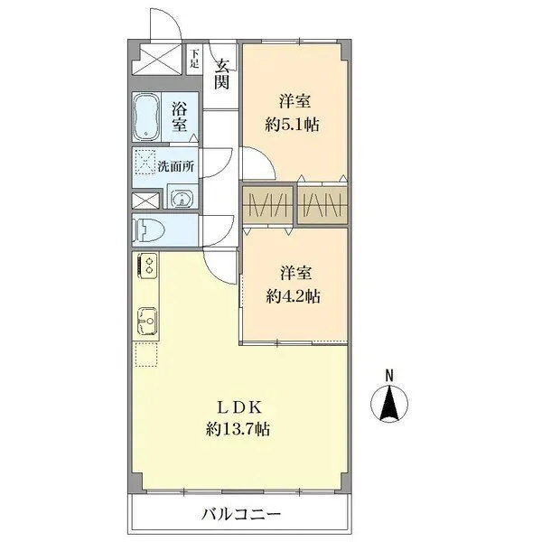 メゾン舞子ショアー 間取図
