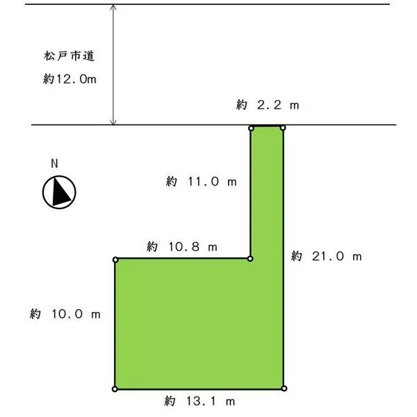 松戸市西馬橋５丁目 間取図