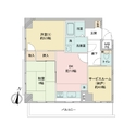 ふじやエンゼルハイム川崎第６ 間取図