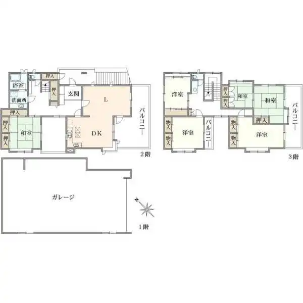さいたま市浦和区仲町2丁目 間取図