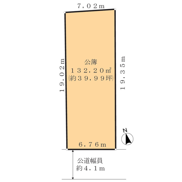 目黒区原町２丁目 区画図