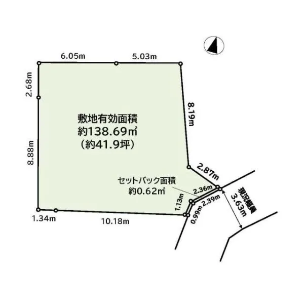 立川市錦町５丁目 間取り図