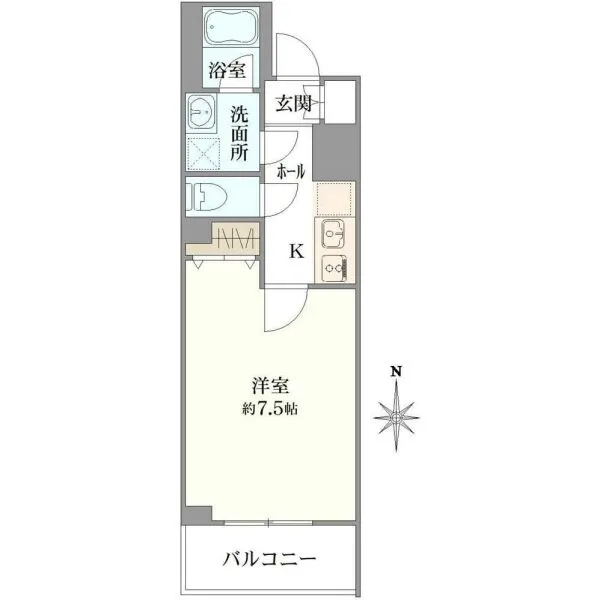 MAXIV武蔵小金井 間取図